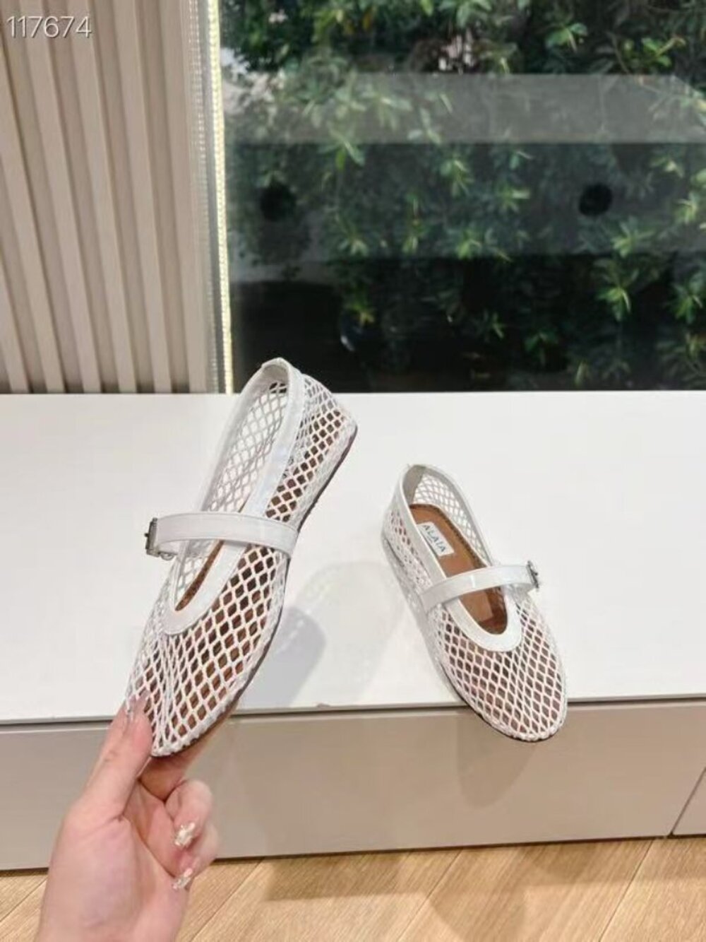 ALAIA White Ballet Flats - Picture 6 of 8